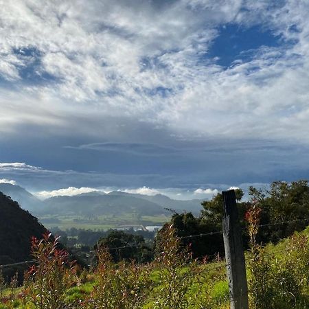 Un Refugio En Las Montanas De Tabio Villa Bagian luar foto